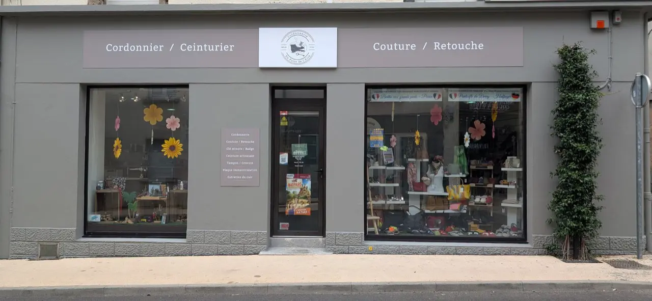 la cordonnerie maroquinerie du Puits de l'aire